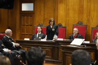 Entre los principales objetivos de la Administración de Justicia en Ourense la nueva presidenta del órgano provincial ha señalado “su modernización real